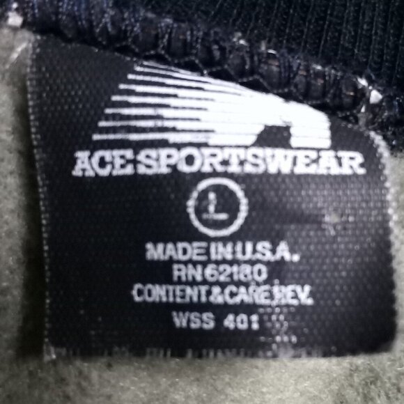 Vintage Ace Sportswear Camouflage Crewneck Sweatshirt - Picture 3 of 5